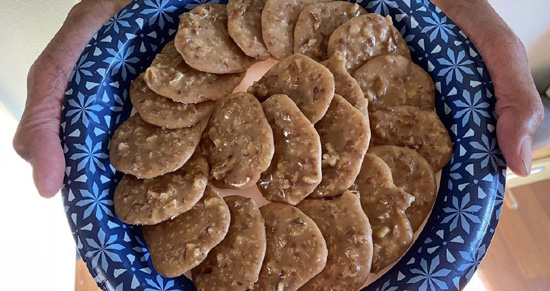 Chef Kevin's Mom's Pecan Pralines